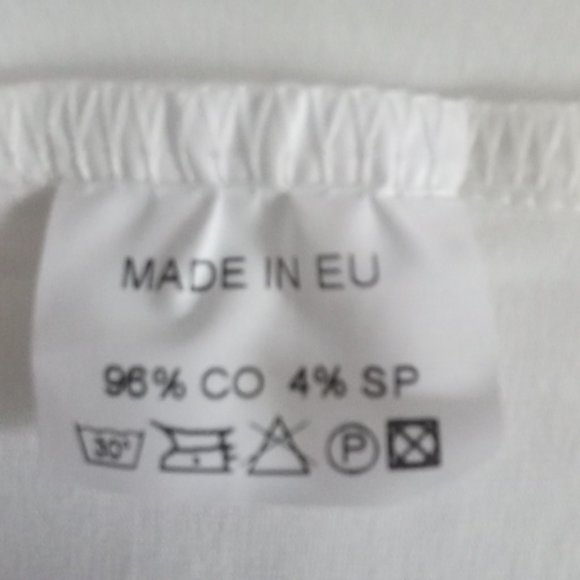 PRJCT AMS KYMO RIB SUMMER OFF WHITE Tee Size Large - Picture 5 of 9